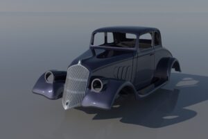 Willys Coupe 1933 Shell