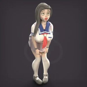 Don't Look At Me! Hentai Futanari Girl