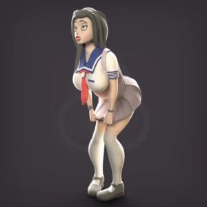Don't Look At Me! Hentai Futanari Girl