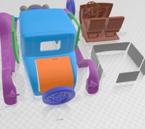 Ford Model A Coupe 1929 (Chassis is not included)