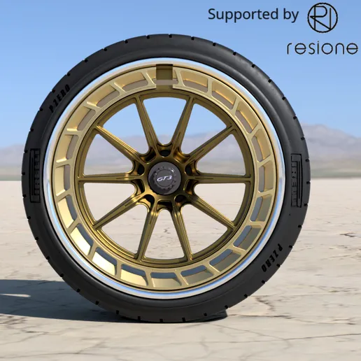 Model Wheels 4 x MV FORGED PS100 Rims & Pirelli Tyres