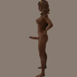 Ebony Trans Woman Model 