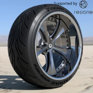 Model Wheels 4 x Weds Kranze Ratzinger Deep Dish 19" Rims with yokohama advan tyres