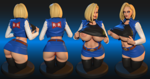 Android 18 Bust