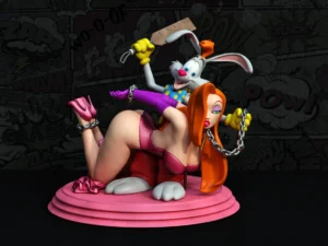 Jessica Gets A Spanking Off Roger Rabbit