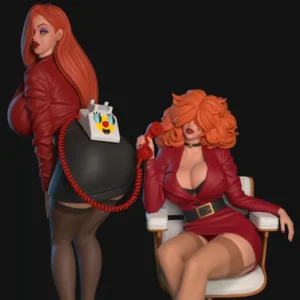 Redheads at work Diorama