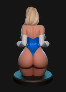 Elsa Leotard Bust