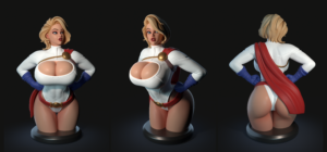 Powergirl Bust