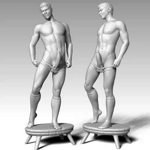 Male Showing Off His Cock ( This Is 1 Figure not 2)