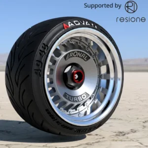 Model Wheels 4 x Ronal TURBO custom Deep Dish18" rims with yokohama advan tyres