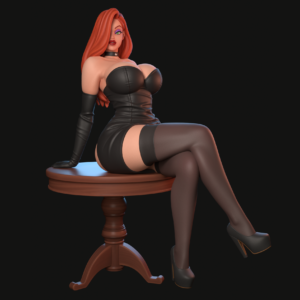 Redheads after dark Diorama