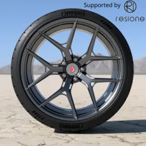 Model Wheels 4 x Vossen S21 rims with pirelli tyres