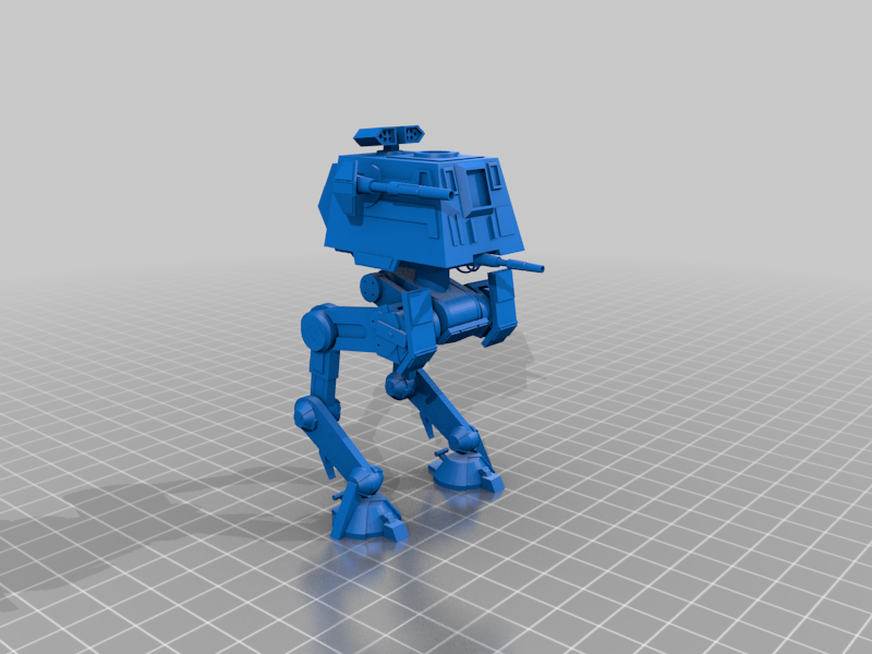 AT-ST SWTOR Imperial Lance Walker Display Model 