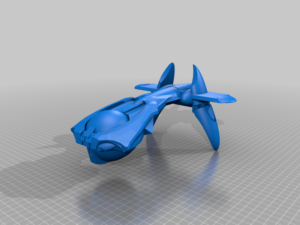 Covenant Heavy Destroyer Display Model