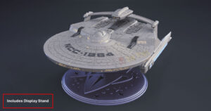 Star Trek USS Reliant NCC-1864 Model Kit 3D Printed