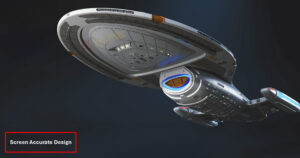 Star Trek USS Voyager NCC-74656 Model Kit 3D Printed