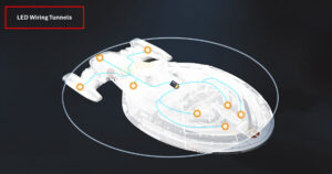 Star Trek USS Voyager NCC-74656 Model Kit 3D Printed