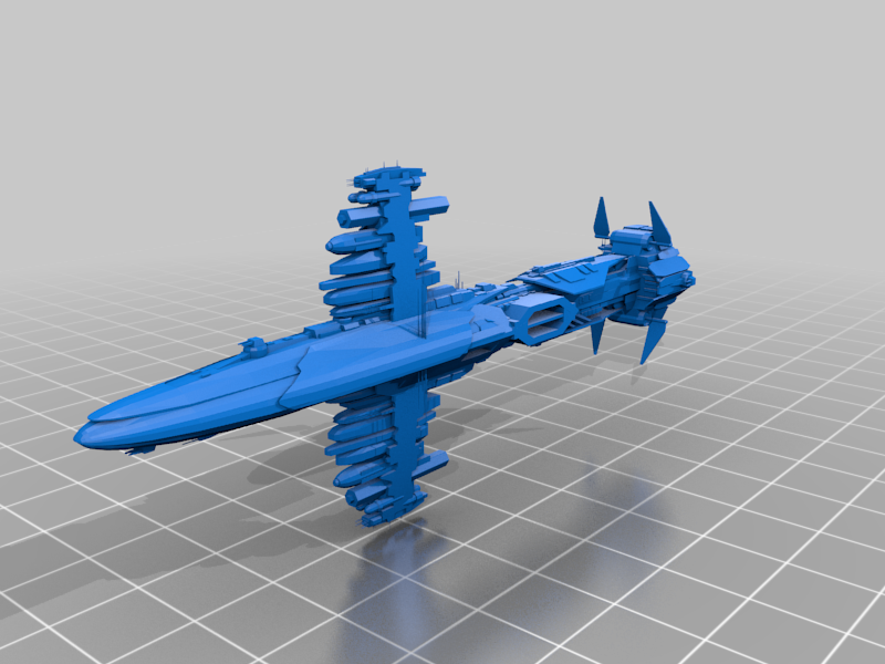 Assault Frigate Nebulon D Display Model 