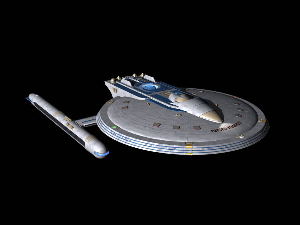 Star Trek Centaur Class Starship Display Model 
