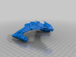 Singularity Tackler Fighter Display Model