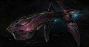 Covenant Heavy Destroyer Display Model