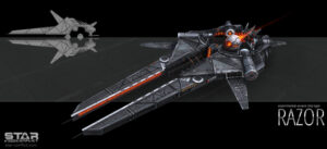 Razer Tackler Fighter Display Model 