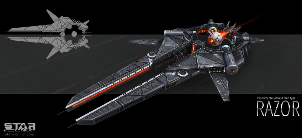 Razer Tackler Fighter Display Model 