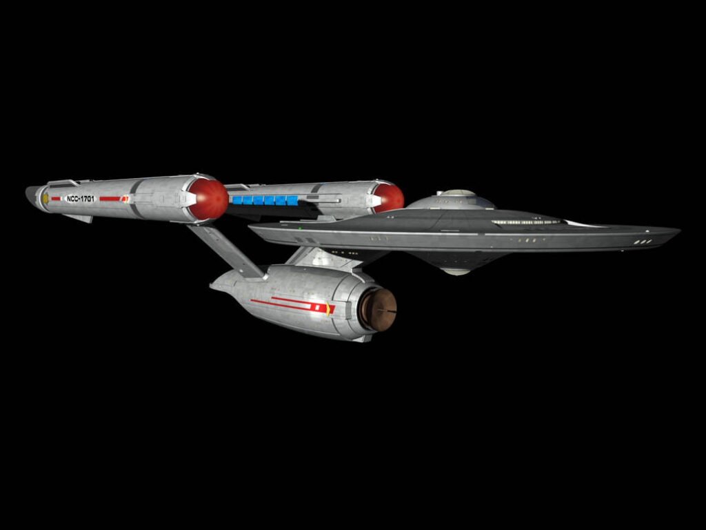 Star Trek Kirk's Discoprise Starship Display Model 