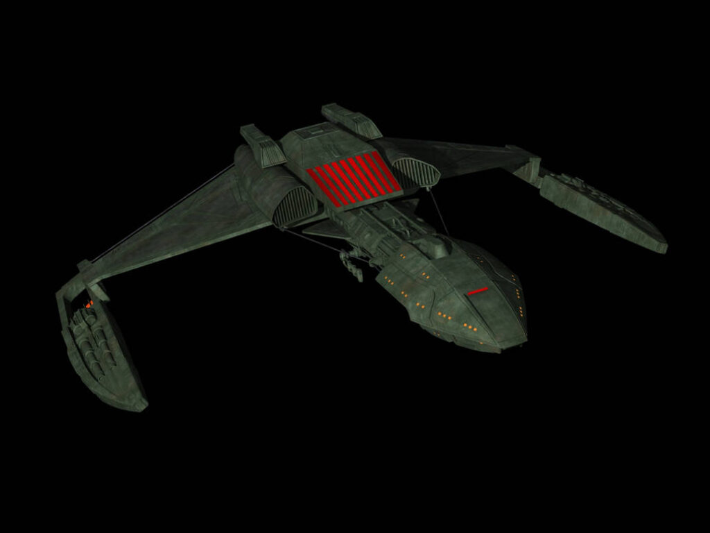 Star Trek Klingon D5 Starship Display Model 
