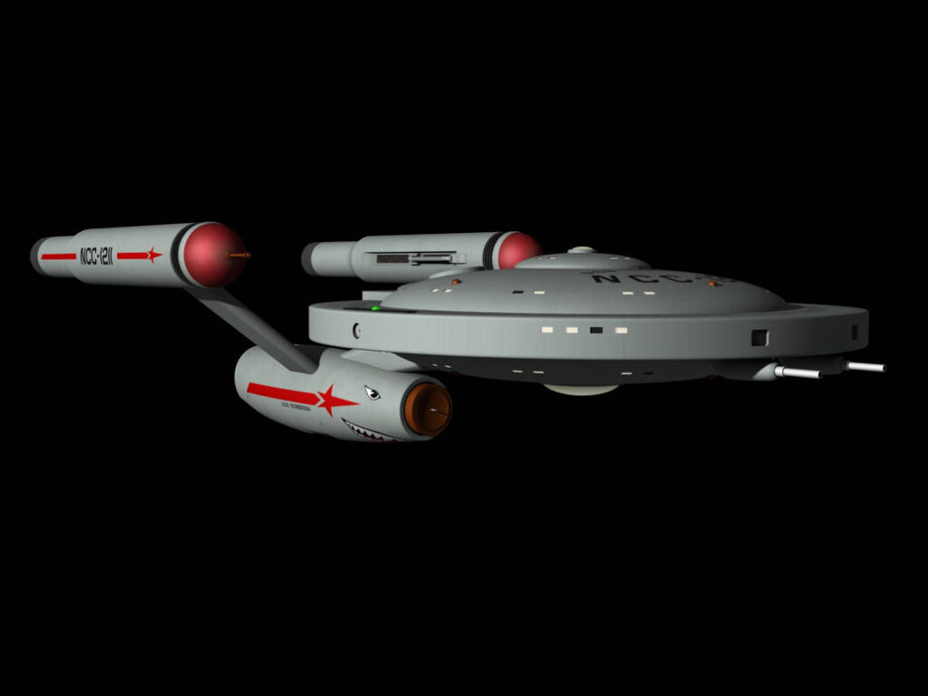 Star Trek Lancaster Class Starship Display Model 