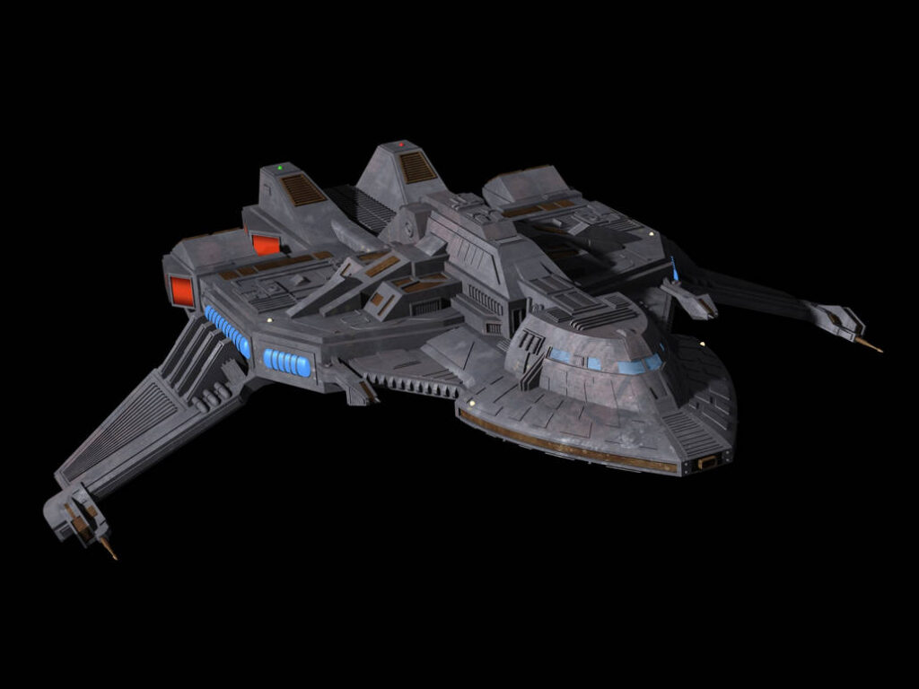 Star Trek  Maquis Raider Starship Display Model 