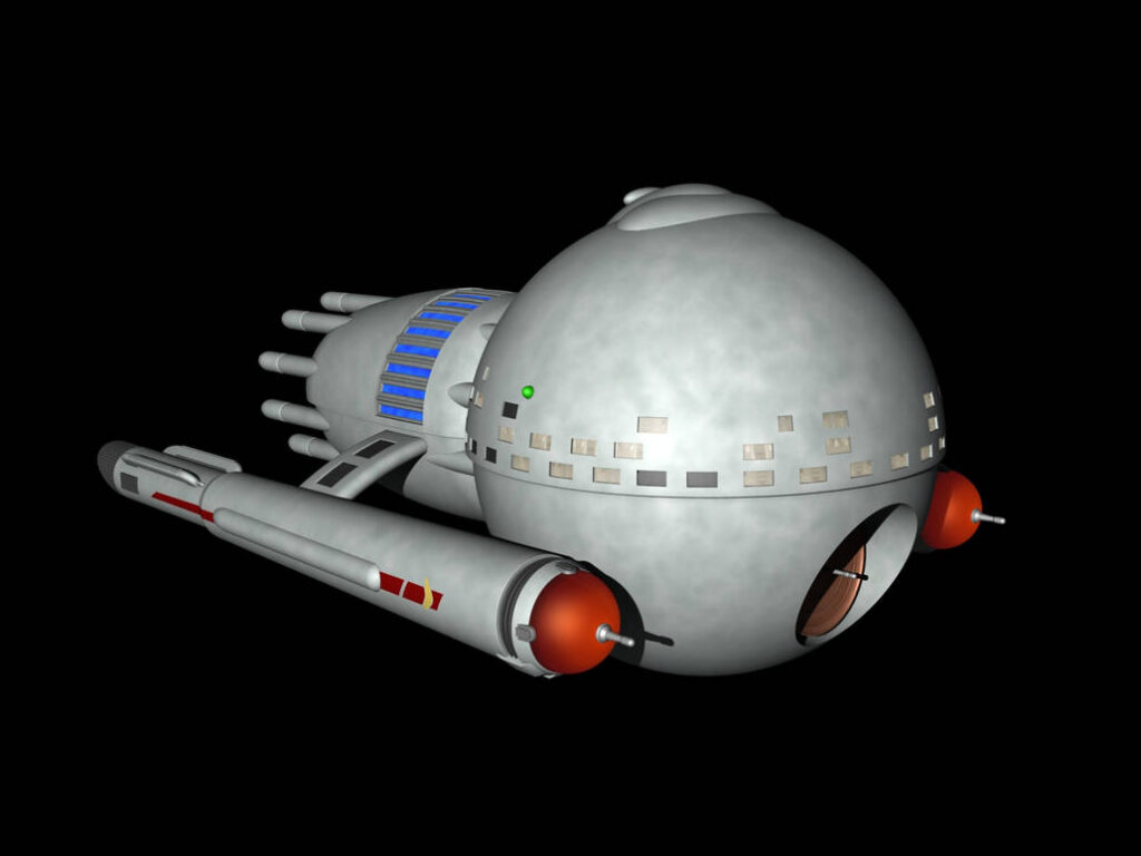 Star Trek Medusan Starship Display Model 