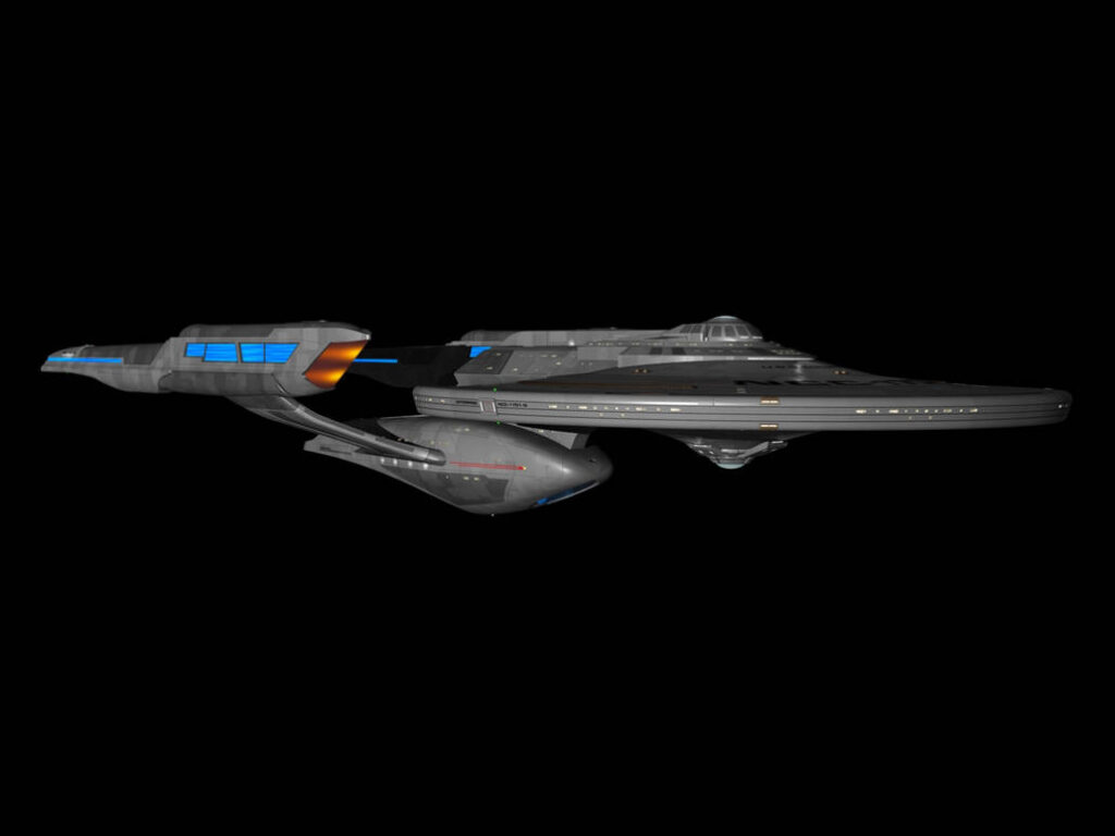 Star Trek Neo-Constitution class Starship Display Model 