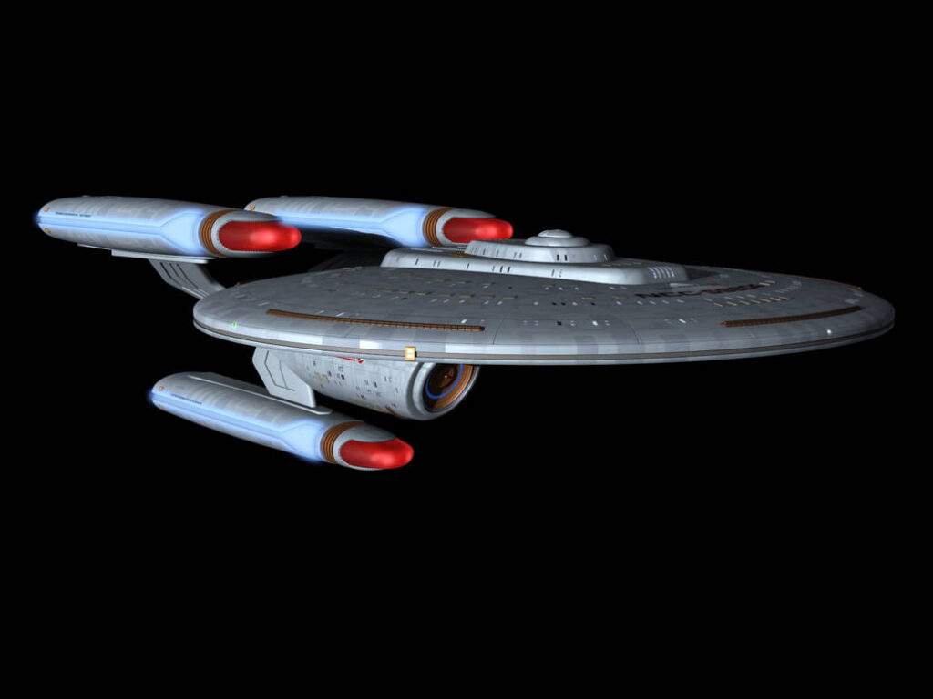 Star Trek Niagara Class Starship Display Model 