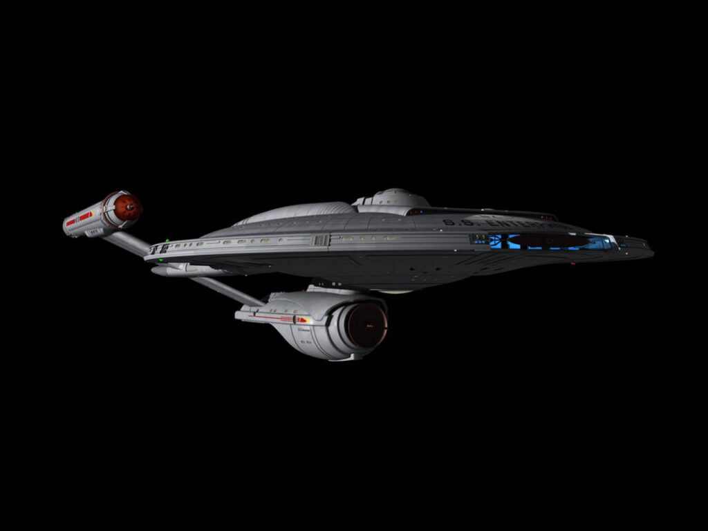 Star Trek NX Class Refit Starship Display Model 