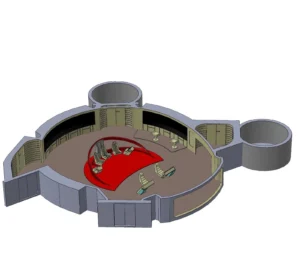 Star Trek USS Odyssey Bridge Complete Diorama