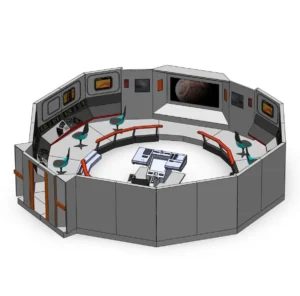 Star Trek Tos Bridge (Complete) Diorama