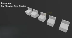 Star Trek USS Enterprise NCC-1701-D Bridge Complete Diorama