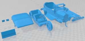 Ford Model T 4 Door Tourer 1924 wheel base 312mm