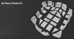 Star Trek USS Enterprise NCC-1701-D Bridge Complete Diorama