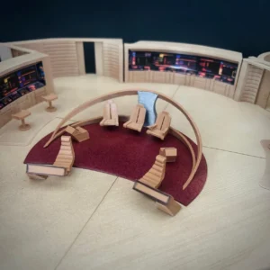 Star Trek USS Odyssey Bridge Complete Diorama