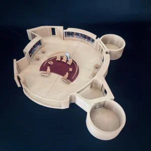 Star Trek USS Odyssey Bridge Complete Diorama