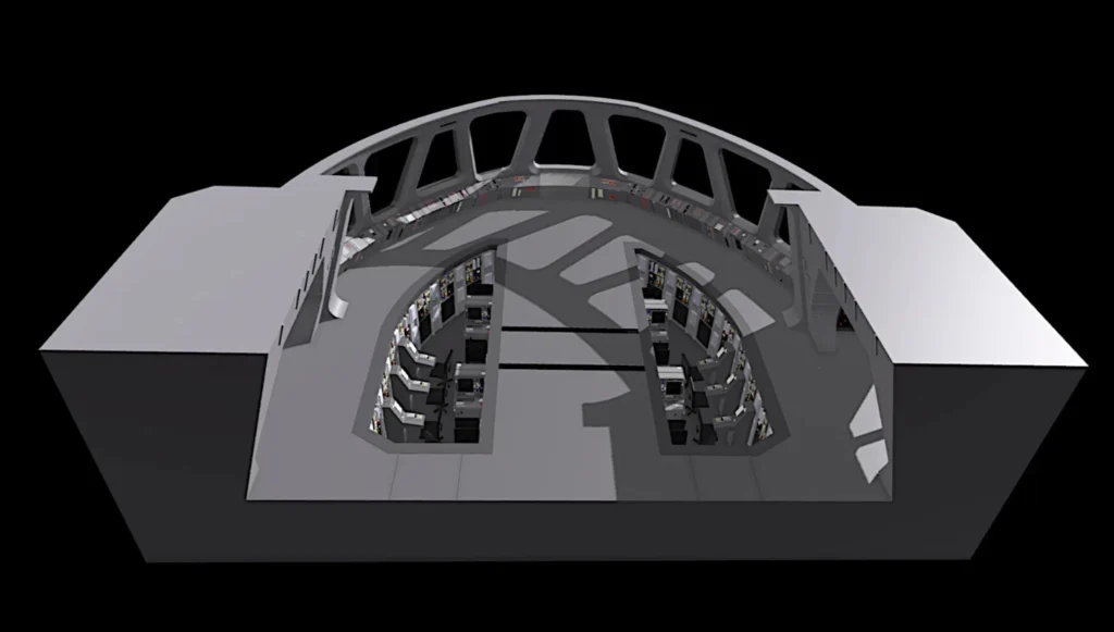Star Wars Star Destroyer Bridge Complete Diorama