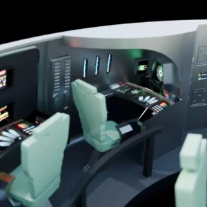 U.S.S. Enterprise Bridge Complete Diorama