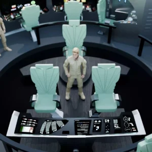 U.S.S. Enterprise Bridge Complete Diorama