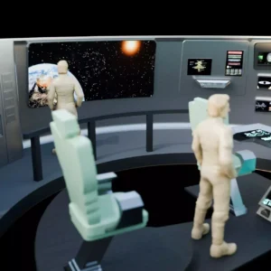 U.S.S. Enterprise Bridge Complete Diorama