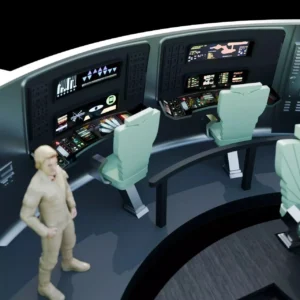 U.S.S. Enterprise Bridge Complete Diorama
