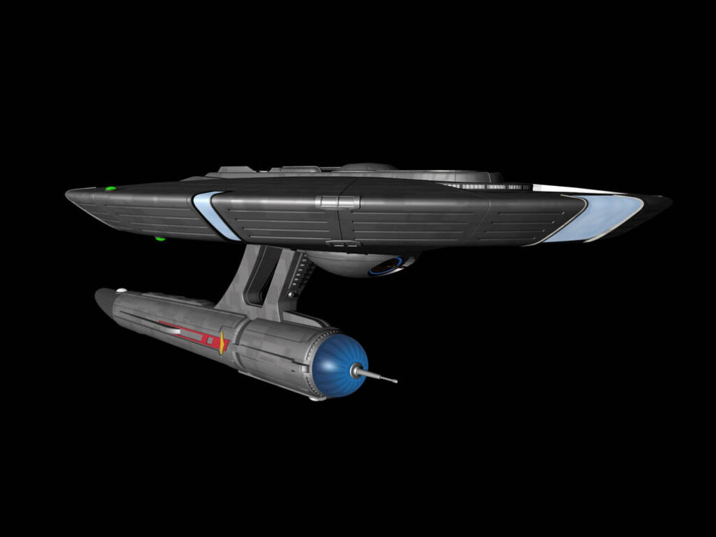 Star Trek SNW USS Archer Starship Display Model 