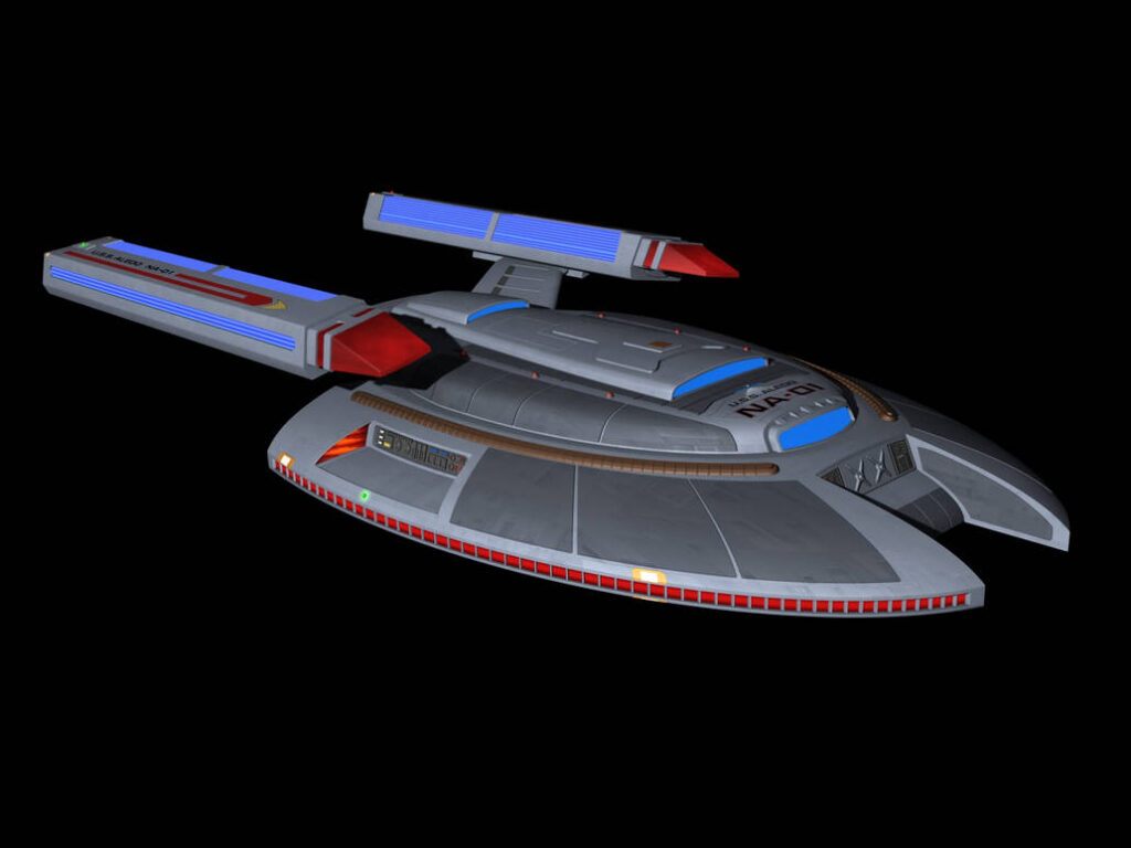 Star Trek Texas Class Starship Display Model 