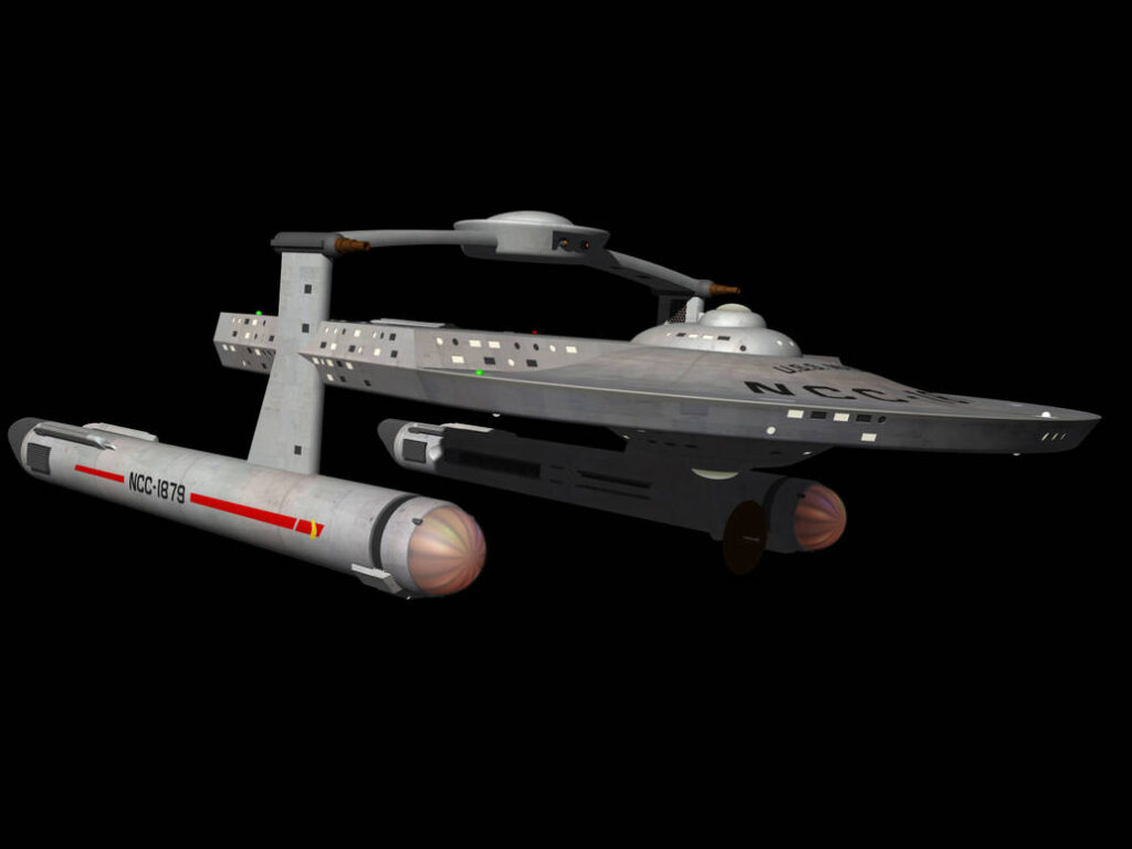 Star Trek TOS Miranda Starship Display Model 
